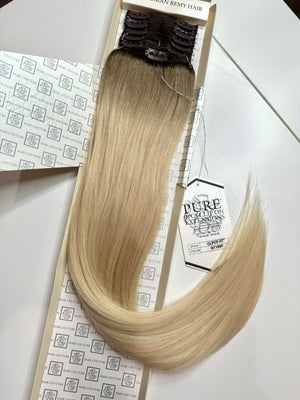 22” Light blonde clip-on