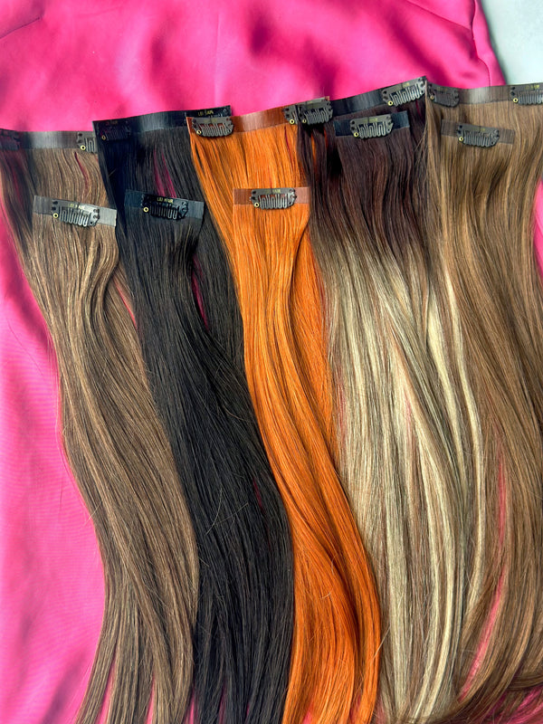 Dark brown #1b 18” 150g