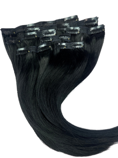 14” clip on #Negro