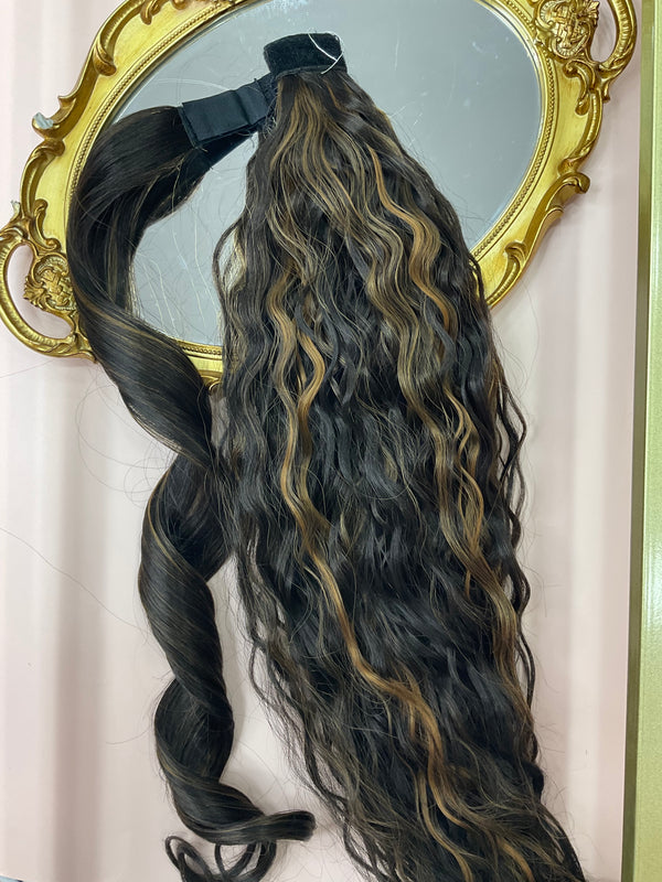 34” Super wave choco brown