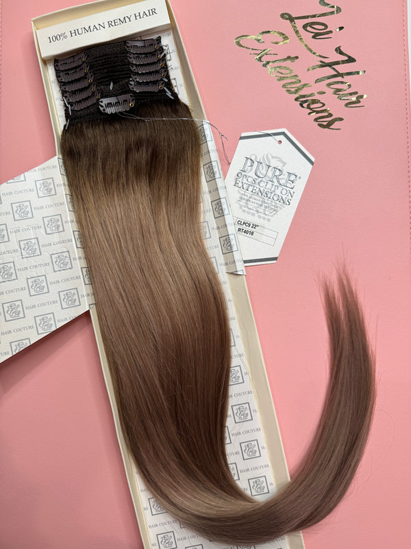 22" #Deep ashy clip-on