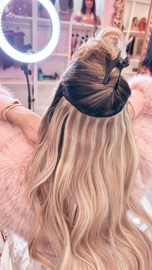 Sandy Blonde Invisi Fit Clips 22” – 220 g