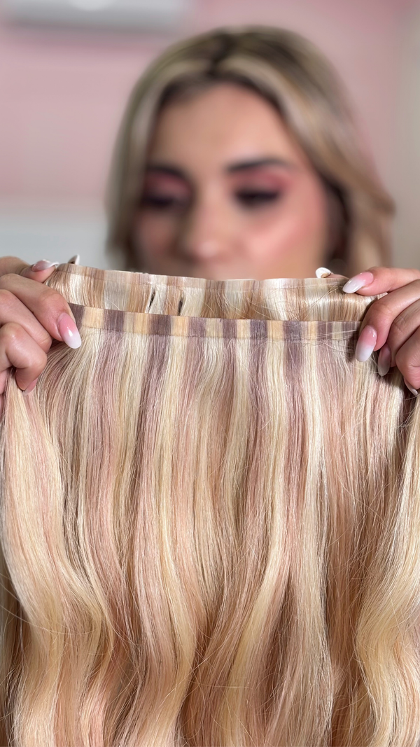 Sandy Blonde Invisi Fit Clips 22” – 220 g