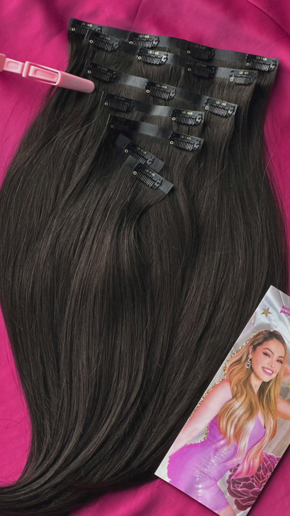 Dark Brown #1b 22” 200g
