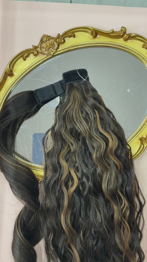 34” Super wave choco brown