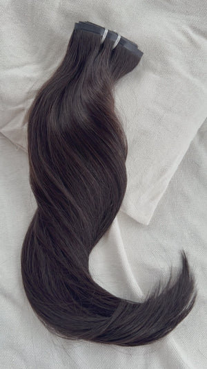 Dark brown #1b 18” 150g