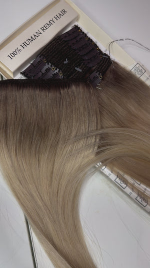 22” Light blonde clip-on