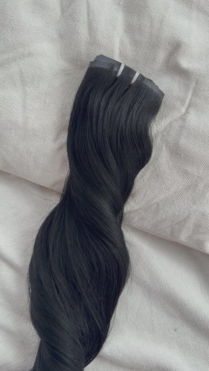 #1 Negro fit clips 18" 150g